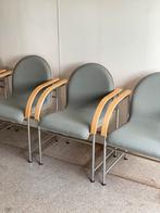 4x Arco Armchair, Chroom & Plywood, Huis en Inrichting, Stoelen, Ophalen of Verzenden, Bruin