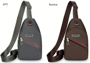 Geweldige 1-layer ALL-IN-ONE SLING BODYBAG in 2 kleuren beschikbaar voor biedingen