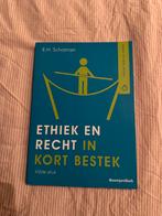 Edward Schotman - Ethiek en recht in kort bestek, Ophalen of Verzenden, Zo goed als nieuw, Edward Schotman