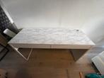 Witte ikea bureau MICKE, Huis en Inrichting, Bureaus, Ophalen, Zo goed als nieuw