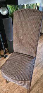 GRATIS 4X Lloyd loom stoelen, Huis en Inrichting, Stoelen, Ophalen, Overige materialen, Gebruikt, Bruin