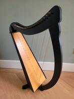 Kleine troubadour harp 22 snaren, Ophalen, Gebruikt