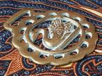 Mooi origineel oud zwaan kleppermannetje uit Engeland., Antiek en Kunst, Antiek | Koper en Brons, Ophalen of Verzenden, Koper