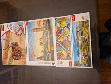 Verschillende puzzels  beschikbaar voor biedingen