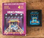 2600 Atari Video Pinball met doosje, Spelcomputers en Games, Games | Atari, Overige genres, 1 speler, Ophalen of Verzenden, Zo goed als nieuw