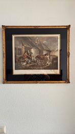 Schilderij 68x58.Lijst  beschadigd.(meerdere plekken), Antiek en Kunst, Kunst | Schilderijen | Klassiek, Ophalen of Verzenden