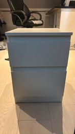 Ikea wit nachtkastje, Minder dan 45 cm, Ophalen of Verzenden, Zo goed als nieuw, Minder dan 55 cm