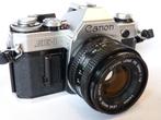 Complete set Canon AE-1 ,met Canon FD 1.8/50mm en 70-210 mm, Ophalen of Verzenden, Zo goed als nieuw, Spiegelreflex, Canon