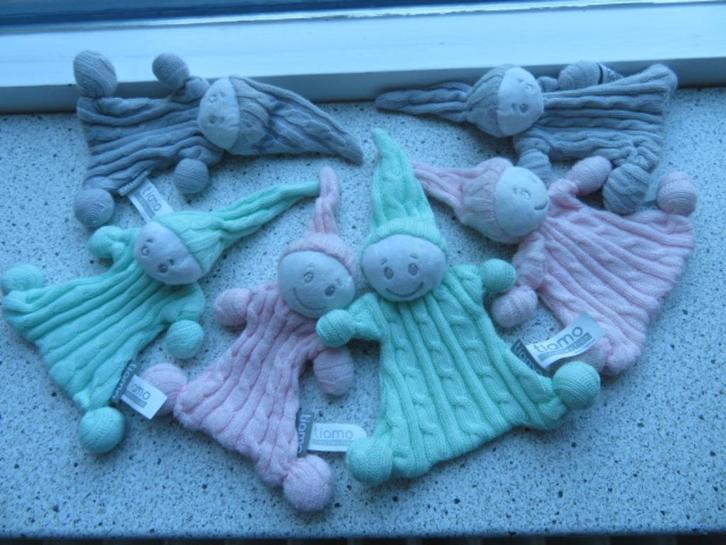 Spookje popje spookpopje merk Tiamo gehaakt/gebreid, Kinderen en Baby's, Speelgoed | Knuffels en Pluche, Zo goed als nieuw, Overige typen