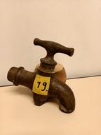 Antieke Messing Kraan - 15x13cm, Doe-het-zelf en Verbouw, Sanitair, Ophalen of Verzenden