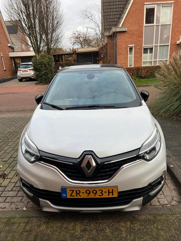 Renault Captur TCe 150pk EDC GPF 2019 Wit, Auto's, Renault, Particulier, Captur, ABS, Achteruitrijcamera, Adaptive Cruise Control