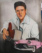 Elvis presley schilderij, Ophalen of Verzenden, Zo goed als nieuw, Poster