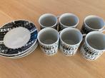 Koffie servies, nieuw, espresso, 6 kopjes en schotels, Huis en Inrichting, Keuken | Servies, Nieuw, Ophalen of Verzenden, Overige stijlen