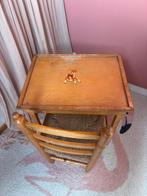 Ouderwets peuter/kleuter tafel en stoeltje, Ophalen, Gebruikt, Tafel(s) en Stoel(en)