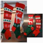 Nieuw: 2 grote gebreide kerstsokken voor kerst kado's, Diversen, Ophalen of Verzenden, Nieuw
