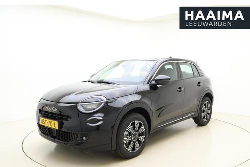 Fiat 600 1.2 Hybrid Black Edition | Apple Carplay/Android au, Auto's, Fiat, Bedrijf, Te koop, Overige modellen, ABS, Airbags, Airconditioning
