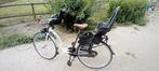 Moederfiets inclusief bobike stoeltjes en dubbele standaard, Ophalen, Gebruikt