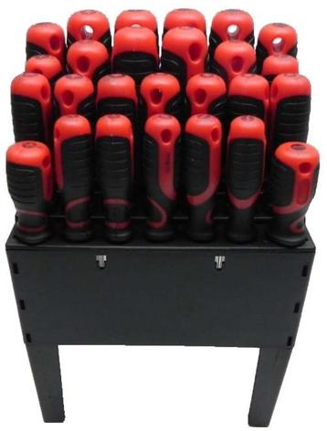 Schroevendraaierset 26dlg.  Ergonomisch en softgrip handvat beschikbaar voor biedingen