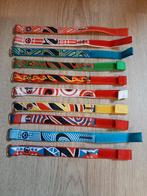 10 armbandjes ek wk voetbal landen, Verzamelen, Ophalen of Verzenden