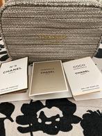 Chanel beauty pouche toilettasje tasje tweed nieuw proefjes, Ophalen of Verzenden, Nieuw