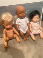 Vintage baby born poppen, Ophalen of Verzenden, Gebruikt, Babypop