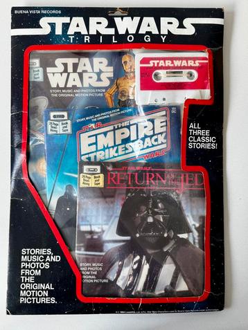 Vintage Star Wars: Read Along tape and books, 1984, SEALED beschikbaar voor biedingen