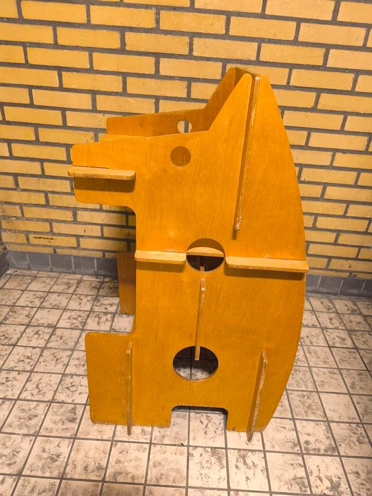 Mooie vintage Kinderstoel - echte blikvanger!, Kinderen en Baby's, Kinderstoelen, Gebruikt, Overige typen, Gordel(s), Ophalen