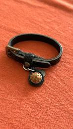 Noosa Armband Zwart Leer met Button, Gebruikt, Zwart, Leer, Ophalen of Verzenden