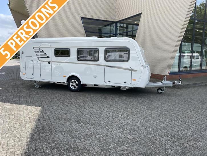 Eriba Feeling 515 Stapelbed, Caravans en Kamperen, Caravans, tot en met 5, 1000 - 1250 kg, Standaardzit, Eriba, Dwarsbed, Dwars-stapelbed