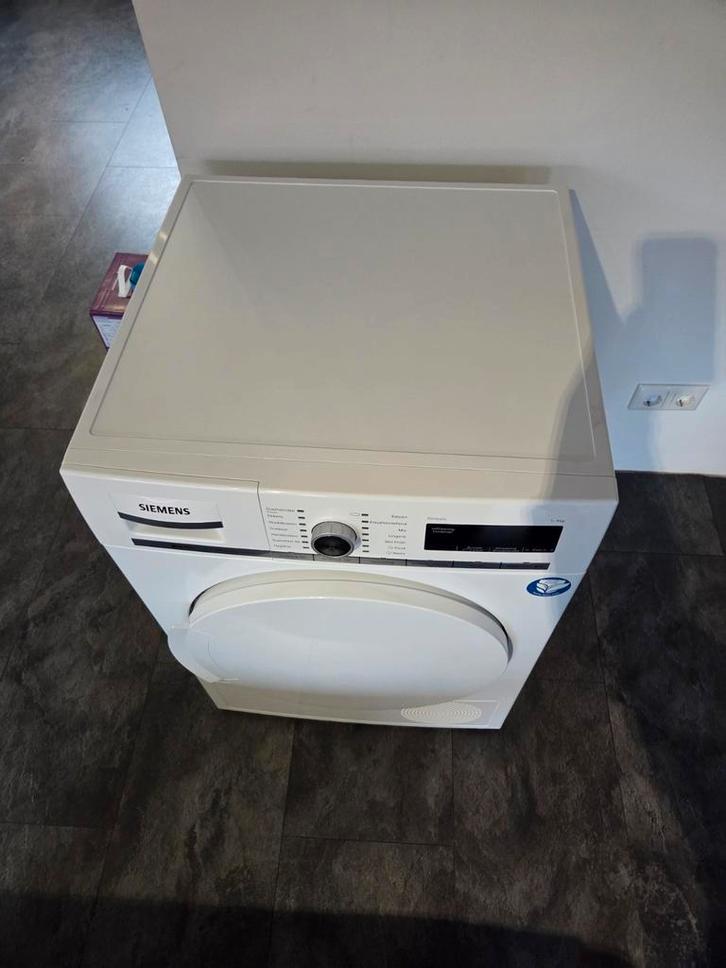 Siemens iQ700 Warmtepompdroger – 1-9 kg, Witgoed en Apparatuur, Wasdrogers, Zo goed als nieuw, Overige typen, 8 tot 10 kg, 85 tot 90 cm