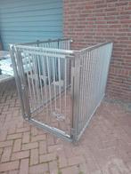 RVS Hondenhok, Dieren en Toebehoren, Hondenhokken, Ophalen, Zo goed als nieuw, 110 cm of meer, 100 cm of meer