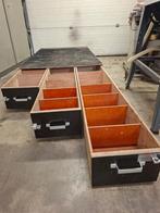 Houten inbouw ladeblok met 3 laden, Ophalen, Gebruikt