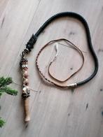 Leren handgemaakte zweep houten handvat, Dieren en Toebehoren, Ophalen of Verzenden, Zo goed als nieuw, Overige soorten