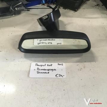 Peugeot 208 1.2 3 cil 5bak 5drs 2015 Binnenspiegel Dimmend beschikbaar voor biedingen