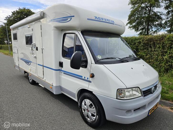 Adria mobil 660SL enkele bedden Solar-Camera-128pk-NAP, Caravans en Kamperen, Campers, Bedrijf, Half-integraal, Adria, Diesel