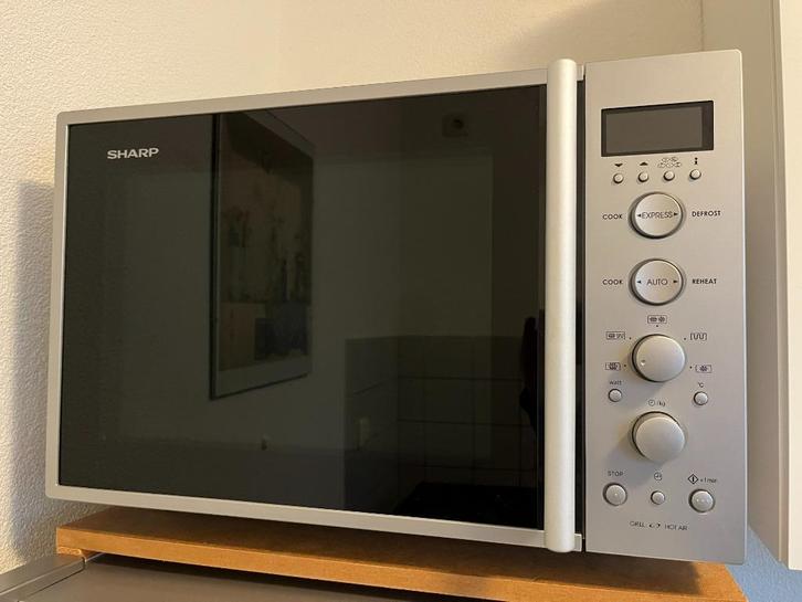 Combi oven magnetron, Witgoed en Apparatuur, Magnetrons, Zo goed als nieuw, Vrijstaand, Combimagnetron, Grill, Hete lucht, Oven