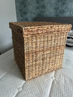 Opbergmand, Huis en Inrichting, Ophalen, Zo goed als nieuw, Vierkant, Riet