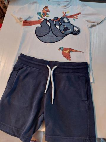 kledingpakket maat 110, jongen, 28 artikelen, schoon!  beschikbaar voor biedingen