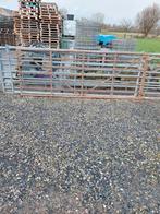 Hek/weidehek/, Tuin en Terras, Ophalen, Gebruikt, IJzer, Spijlenhekwerk