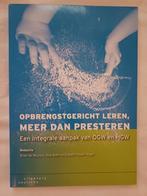 Opbrengstgericht leren, meer dan presteren, Boeken, Ophalen of Verzenden, Zo goed als nieuw, Sociale wetenschap