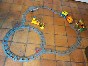 Hele grote Lego Duplo treinset met elektrische trein - set 1