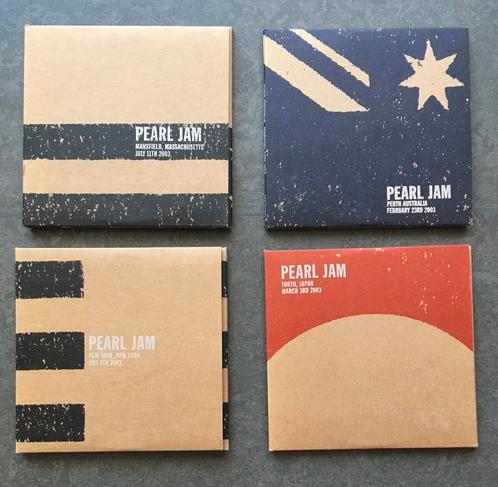 4 unieke Pearl Jam cd's (NIEUW), Cd's en Dvd's, Cd's | Rock, Poprock, Ophalen of Verzenden