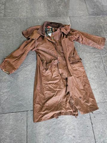 Lange wax jas dames, maat 38 - weinig gedragen beschikbaar voor biedingen