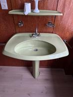 Vintage bathroom sink/washbasin, Huis en Inrichting, Badkamer | Badkamermeubels, Ophalen, Overige typen, 50 tot 100 cm, Zo goed als nieuw
