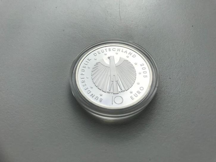 Duitsland 2005 zilver herdenkingsmunten 6 stuks, Postzegels en Munten, Munten | Europa | Euromunten, Losse munt, Overige waardes
