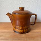 Vintage Tulowice Bruin Keramieken Theepot, Japandi 70s Retro, Antiek en Kunst, Ophalen of Verzenden