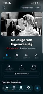 Tickets De Jeugd Paradiso 13/12/2025, Tickets en Kaartjes, Twee personen, December
