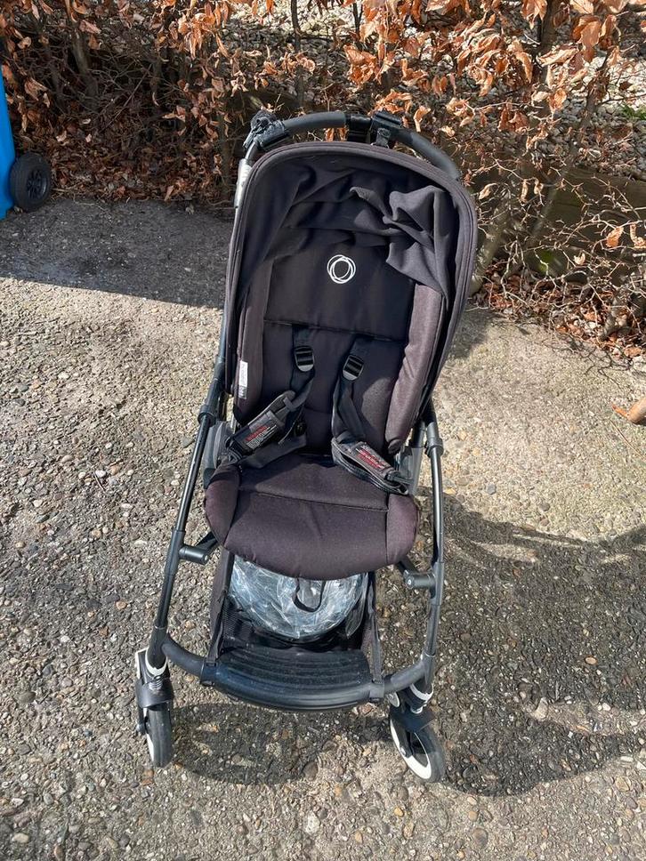 Bugaboo All Black Wandelwagen met Accessoires, Kinderen en Baby's, Kinderwagens en Combinaties, Gebruikt, Bugaboo, Ophalen