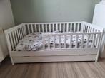 Petit Amelie Plume peuterbed 140x70 wit met lade etc., Ophalen, Gebruikt, 70 tot 85 cm, 140 tot 160 cm