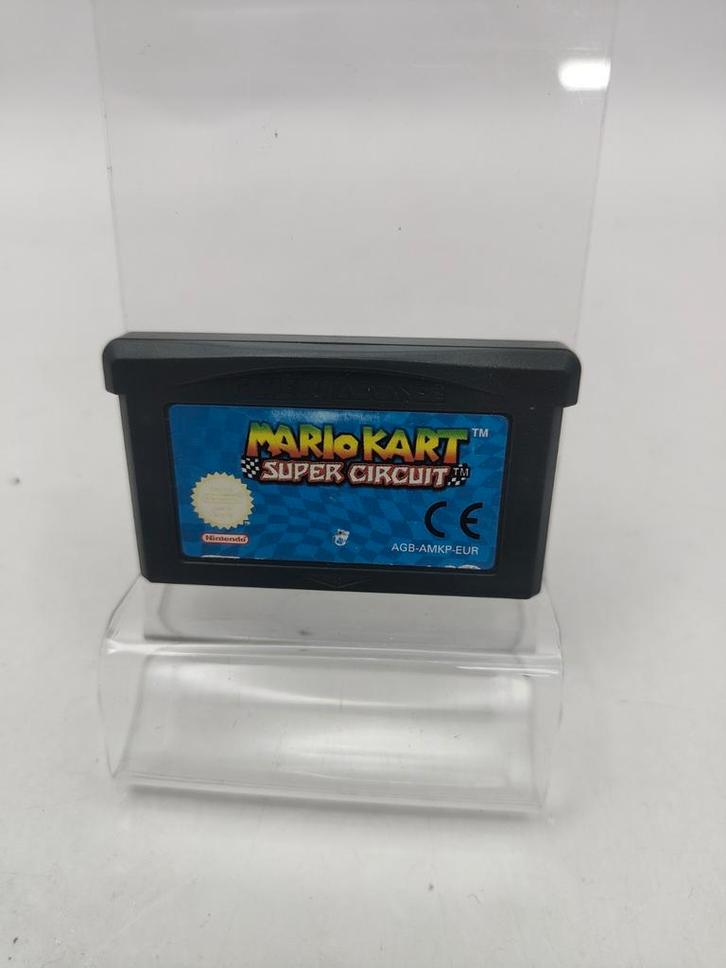 Mario Kart Super Circuit Gameboy Advance, Spelcomputers en Games, Games | Nintendo Game Boy, Zo goed als nieuw, 1 speler, Vanaf 3 jaar